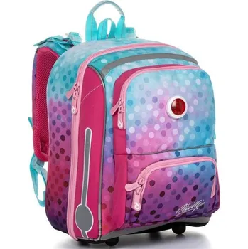 Školní batoh Školní aktovka s tečkami Topgal BEBE 20001 G