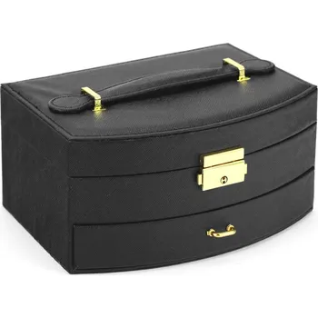 Kabelka Dámská šperkovnice PATRIZIA BEAUTY-23003 černá