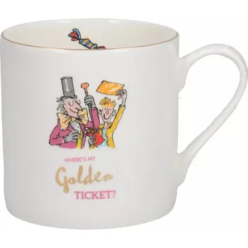 Porcelánový hrnek velký Charlie int the Chocolate Factory