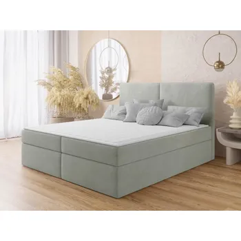 Nábytek Manželská kontinentální postel Okaroni, Potah: Manila 14, Rozměr postele: 140x200 MIRJAN 5903211368516