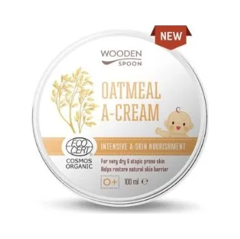 Zklidňující krém z ovesných vloček na atopický ekzém Wooden Spoon 15ml