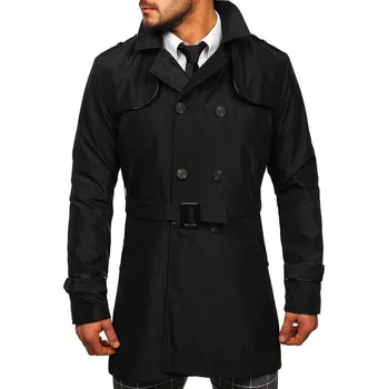 Bolf Pánský trenčkot 0001 černý