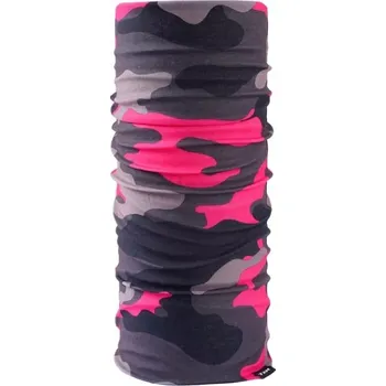 Nákrčník Motorkářský multifunkční šátek TXR Růžová