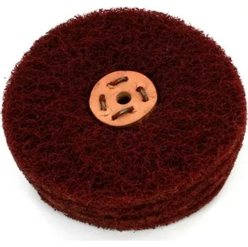 Brusný kotouč Policraft kotouč brusný HD - korundové rouno hrubé 150x45mm