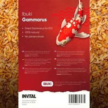 Krmivo pro rybičky Ibuki Gammarus 1000 ml - sušený gammarus