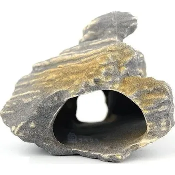 Dekorace do akvária UP Aqua kámen s otvorem B 11x9x8 cm