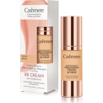 Přípravek na tvář Cashmere BB Cream hydratační krémový make-up nude beige, 30 ml