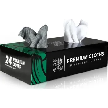 Sada mikrovláknových utěrek Auto Finesse Premium Cloth Box (24 pack)