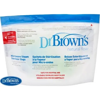 DR.BROWN'S Sáčky na sterilizaci v mikrovlnné troubě 5ks
