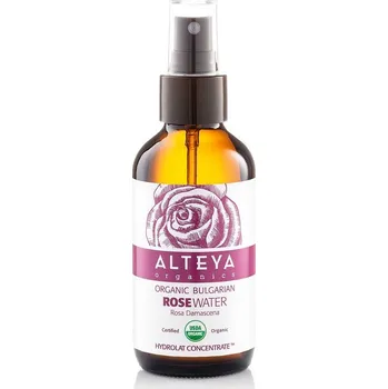 Růžová voda Alteya Organics v skle 120 ml