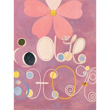 Plakát Plakát, Obraz - The 10 Largest No.5 (Purple Abstract) - Hilma af Klint