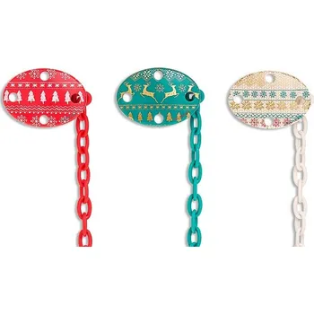 SUAVINEX | KLIP na šidítko OVÁLNÝ - kolekce WINTER