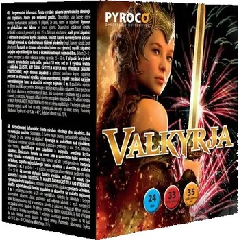 Zábavní pyrotechnika VALKYRJA kompakt 24 ran / 25 mm