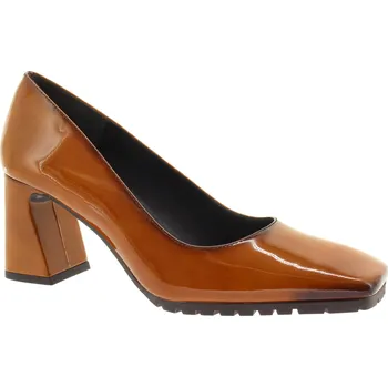 Dámské lodičky LODI Dámské kožené hnědé lodičky BRE4924-TABACO-245 Velikost 38