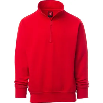 pracovní mikina Pánská pracovní mikina Payper CARSON Barva: Červená, Velikost: 4XL
