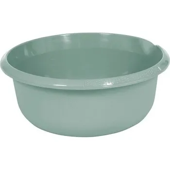 mísa d36x15cm s výlevkou, sever.zelená, plast