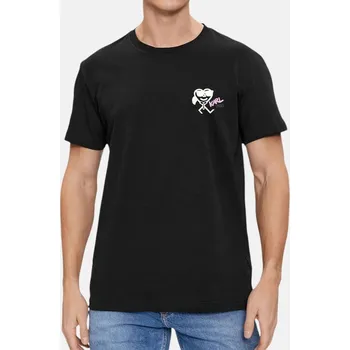 Pánské tričko Pánské černé triko Karl Lagerfeld - Velikost S, Barva Černá 56040 4909035