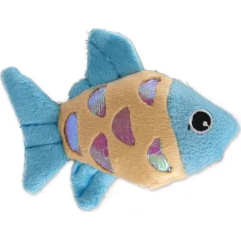 Hračka pro kočku Hračka Magic Cat rybka plyš s catnipem mix 10cm