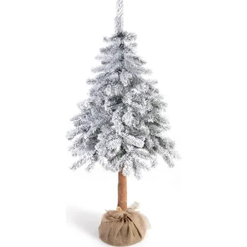 Vánoční stromek Umělý vánoční stromek na kmeni CECILIA bílý, velikost 150