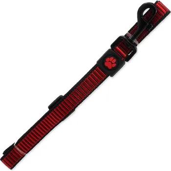 Vodítko pro psa Vodítko Active Dog Strong M červené 2x120cm