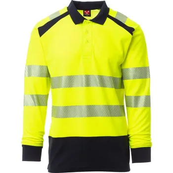 Pracovní oblečení Pracovní polokošile Payper ROAD WINTER Barva: Žlutá Fluo/, Velikost: 3XL Kvalitní reflexní polokošile