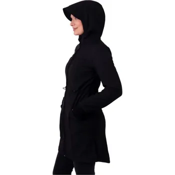 Dámská parka Dámský softshellový kabát Hana, černý L do 165 cm