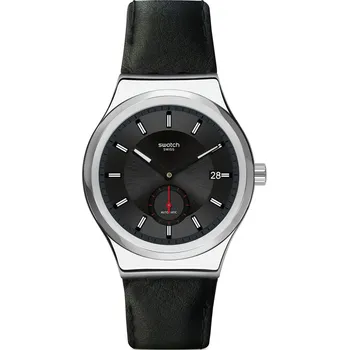 Módní doplněk Hodinky Swatch Petite Seconde Black Automatic SY23S400