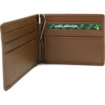 Peněženka Pánská kožená dolarka 519-2908 hnědá, Arwel
