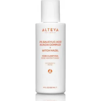 Přípravek na čištění pleti a oči Čistící toner s kyselinou salicylovou Alteya Organics 120ml