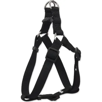 Postroj Dog Fantasy Classic M černý 2x53-77cm