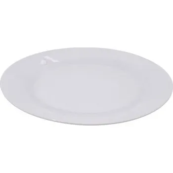 Talíř talíř d27cm mělký, TRADE, bílý porcelán