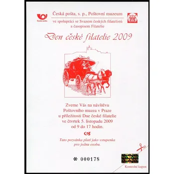 Poštovní známka Česká pošta (2009) PPM 6 - Den české filatelie 2009 (pro S.Č.F.)