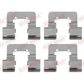 Přislušenství brzdového systému Sada příslušenství, obložení kotoučové brzdy Quick Brake 109-1781 QB