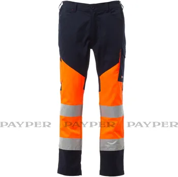 montérky Letní pracovní kalhoty Payper WORKING SUMMER Barva: Oranžová Fluo/ N, Velikost: L