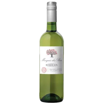 Víno Bordeaux A.O.P. Marquis des Bois Blanc Sec (víné bílé, suché )