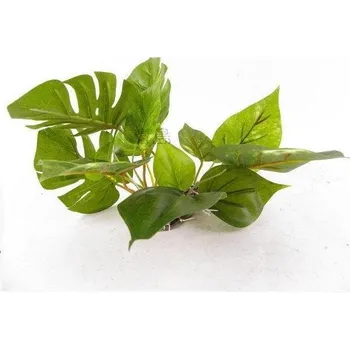 Dekorace do akvária UP Aqua plastová akvarijní rostlina Anubias 1215