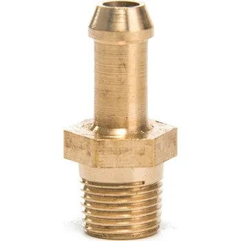 Mosazná spojka 1/8" na hadici 6mm