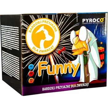 Zábavní pyrotechnika FUNNY - kompakt 49 ran / 25 mm