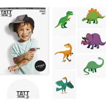 Tetování TATTonMe Tetovačky pro děti Dinosauři sada