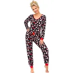 Dámské pyžamo DONNA SANTI LONG černá S 0