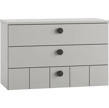 Komoda BAZA Modul K3W Match malý - komoda, šedý