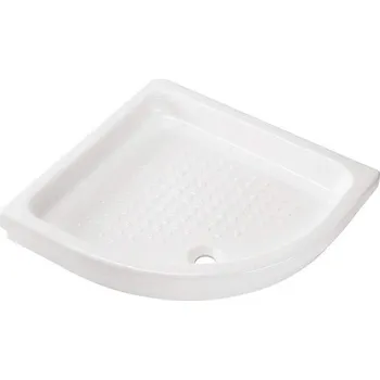 Sprchová vanička Sanindusa MORAIRA Vanička sprchová keramická čtvrtkruh 90 cm, R55 107231 OUTLET