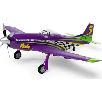 RC model letadla E-flite P-51D Voodoo 0.44m SAFE Select BNF Basic