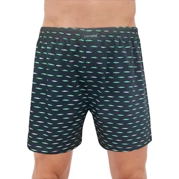 Pánské spodní prádlo Boxerky Cornette Comfort 002/301 S-2XL tmavě modrá M