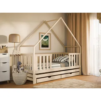 Nábytek Dětská postel Herelia, Rozměr postele: 80x180 cm, Barva: borovice MIRJAN 5903211355592