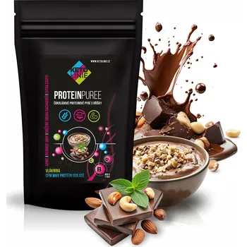 Čokoláda Čokoládové pyré s oříšky 400g ( 10 porcí )