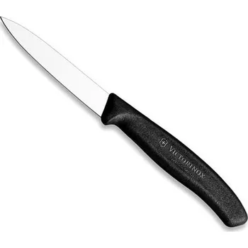 Kuchyňský nůž nůž 8cm kuch., HLADKÝ ČERNÝ, VICTORINOX