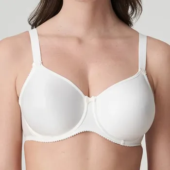 Podprsenka PrimaDonna - Satin podprsenka vysoká bezešvá nevyztužená natural 90F 0161330
