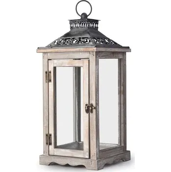 Lucerna Lucerna dřevo, kov 200x445mm přírodní