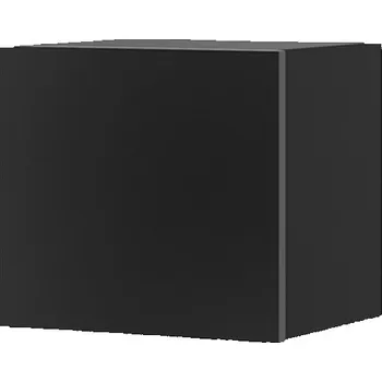 Koupelnový nábytek CALABRINI c | závěsná skříňka Kvadrat | 34 cm | černá lesk